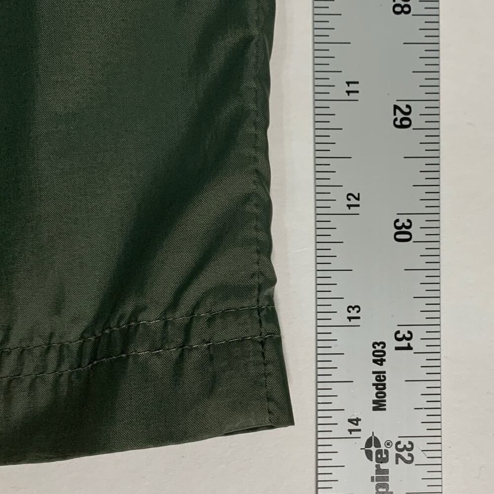Nike XXL Mens Vintage Full Zip Track Pants Green Streetwear Gorpcore *flaw - Picture 8 of 11